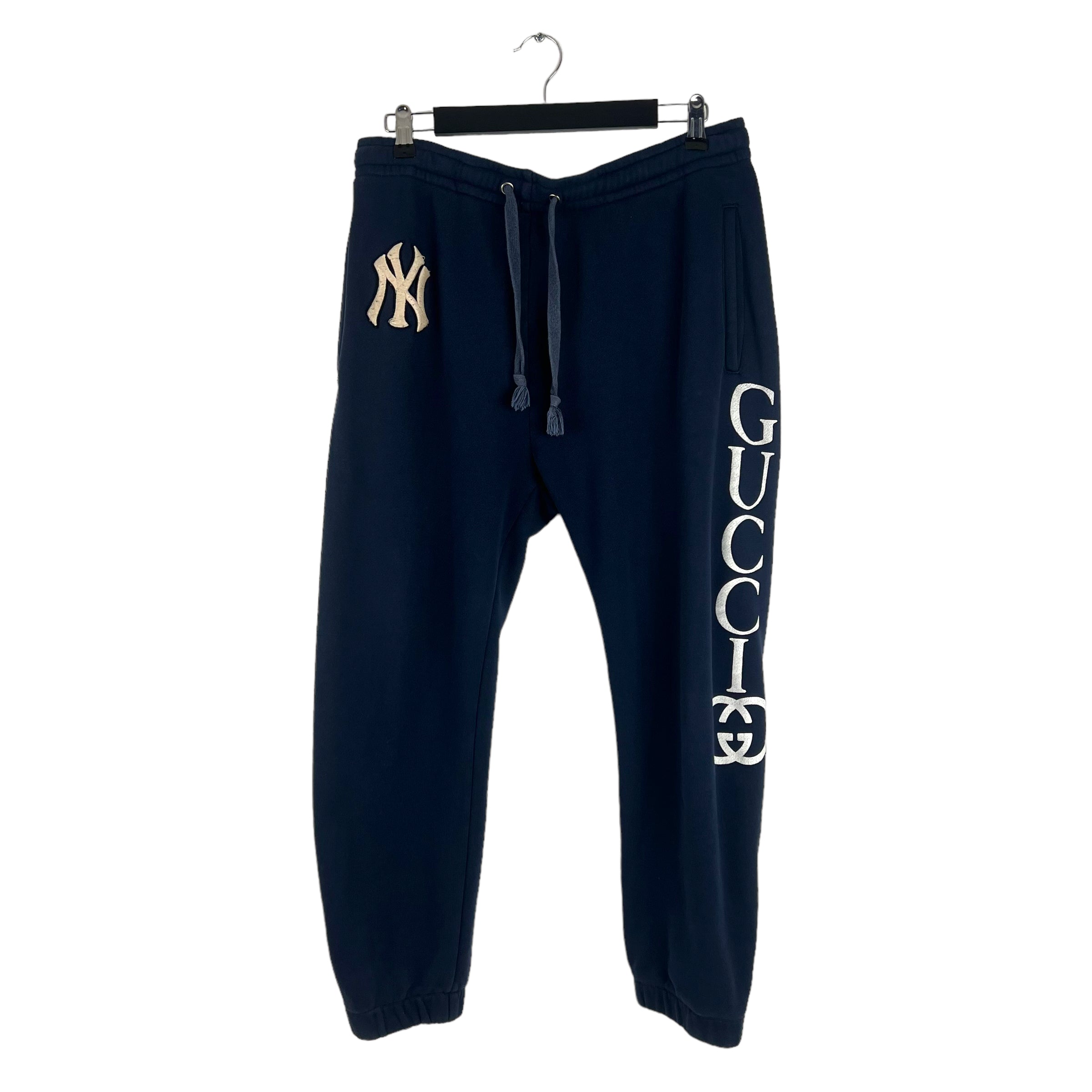 Gucci Ny Yankees Tailored Track Trousers in Blue for Men