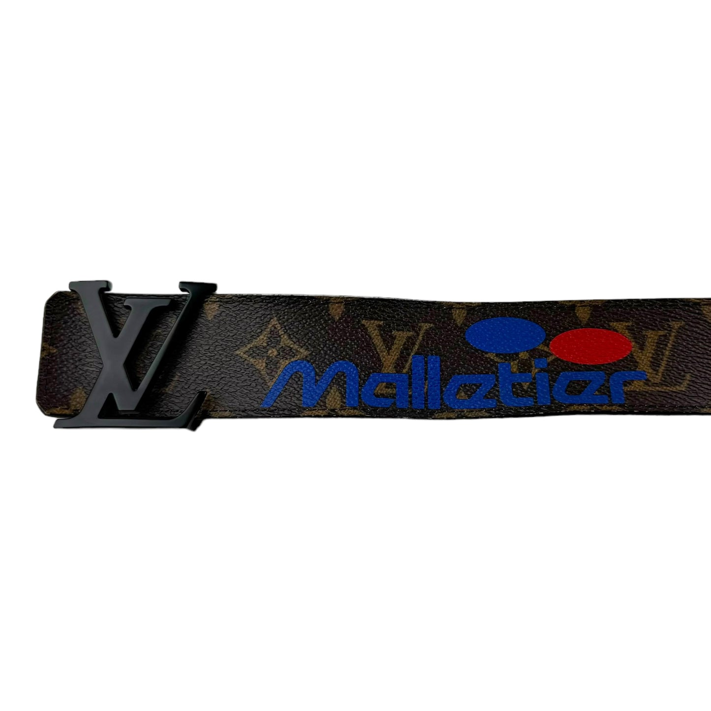 Louis Vuitton Belt Monogram Logo Story Reversible