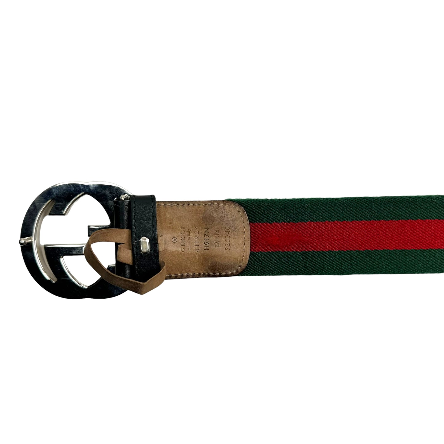 Gucci Web Belt