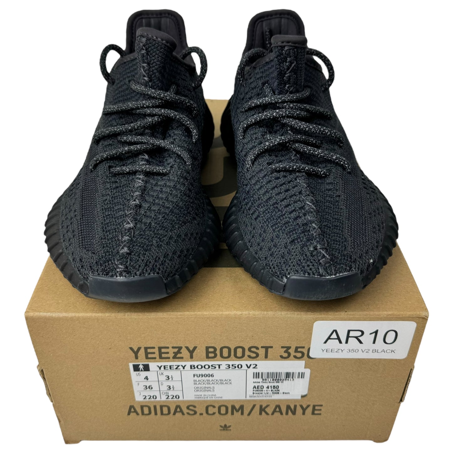 Yeezy 350 V2 Black (Non-Reflective)