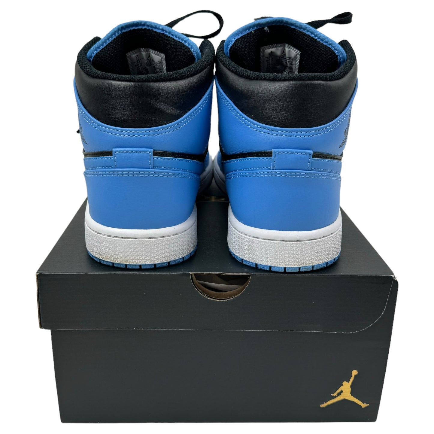 Jordan 1 Mid University Blue Black