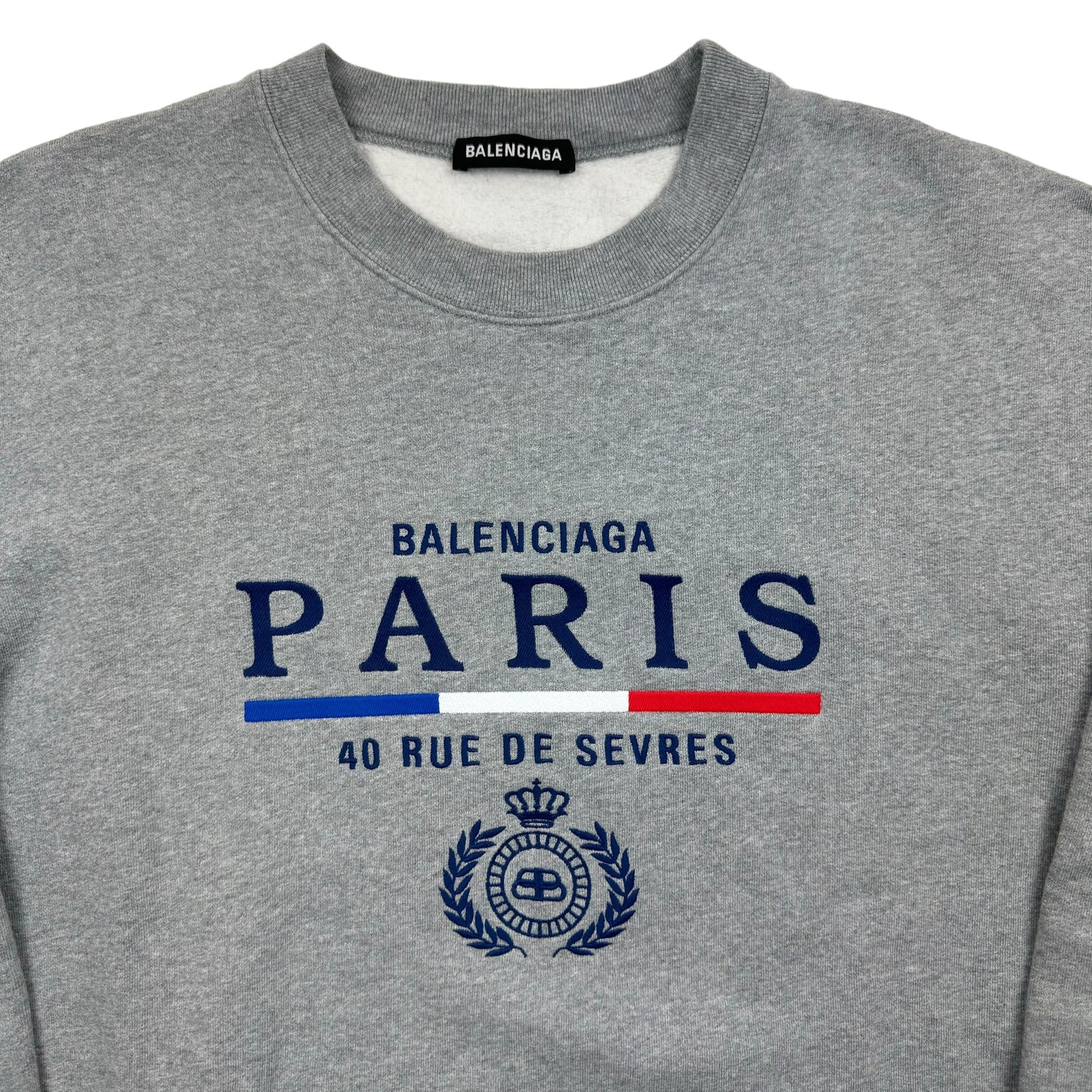 Balenciaga Paris Flag Crewneck