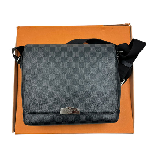 Louis Vuitton District PM Messenger Bag Damier Graphite