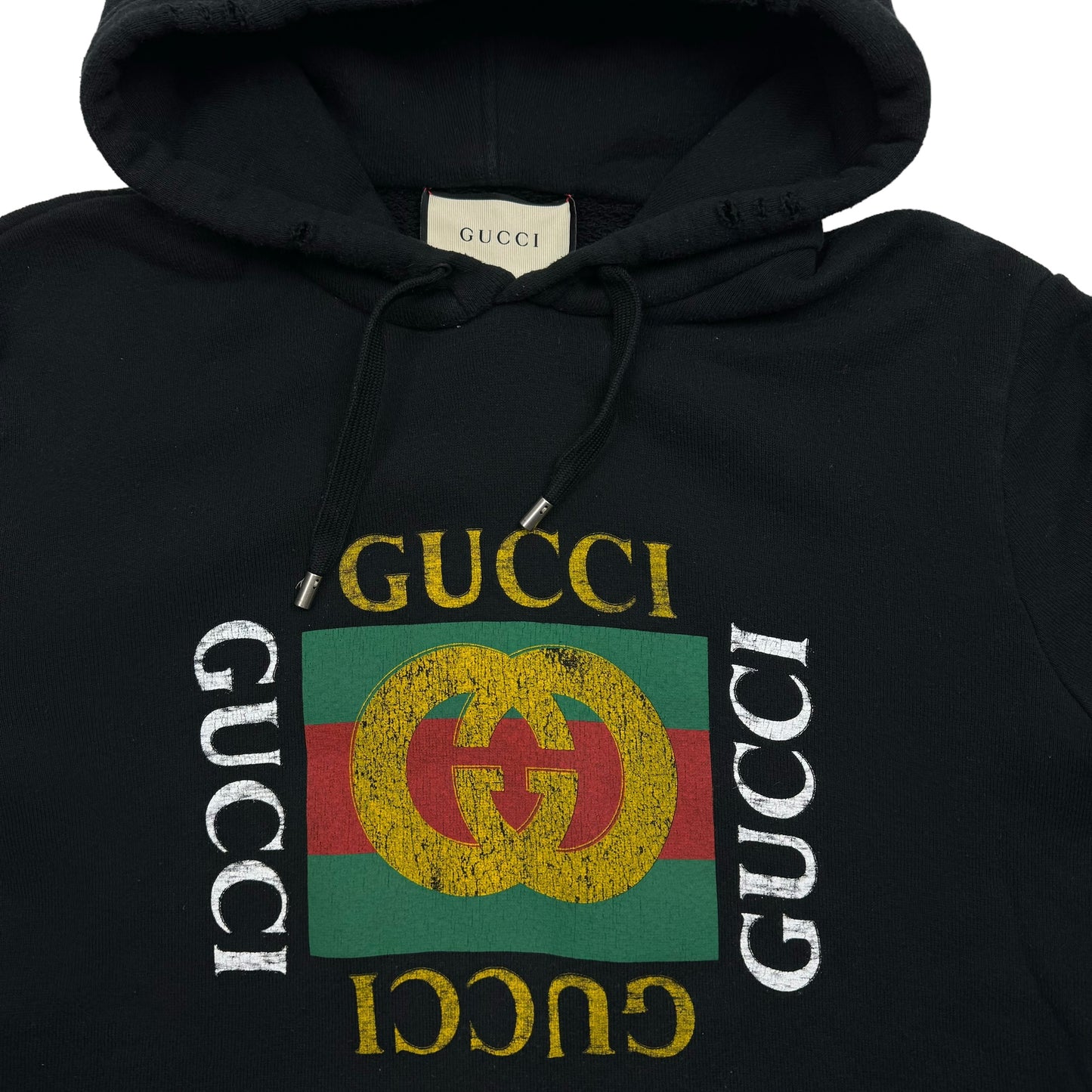 Gucci Fake Logo Hoodie