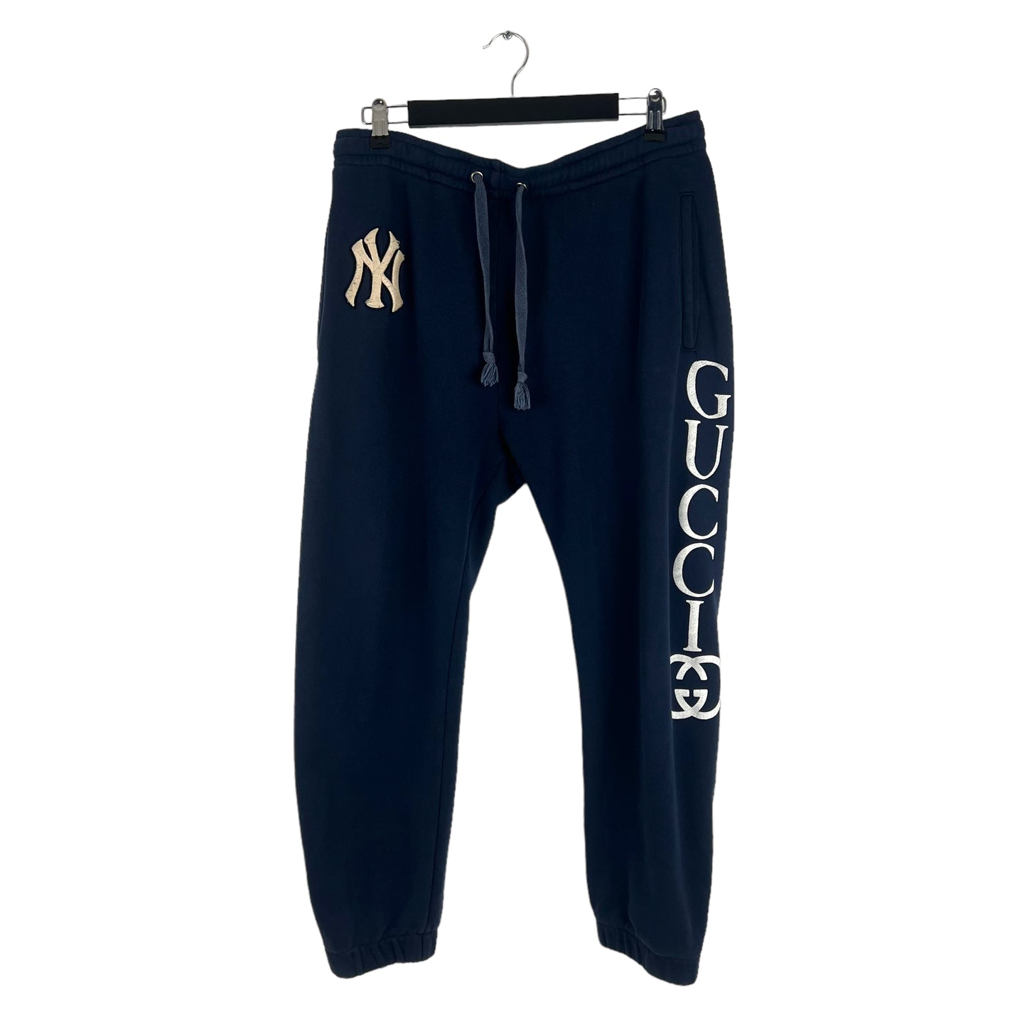 Gucci Navy Blue NY Yankees Pants